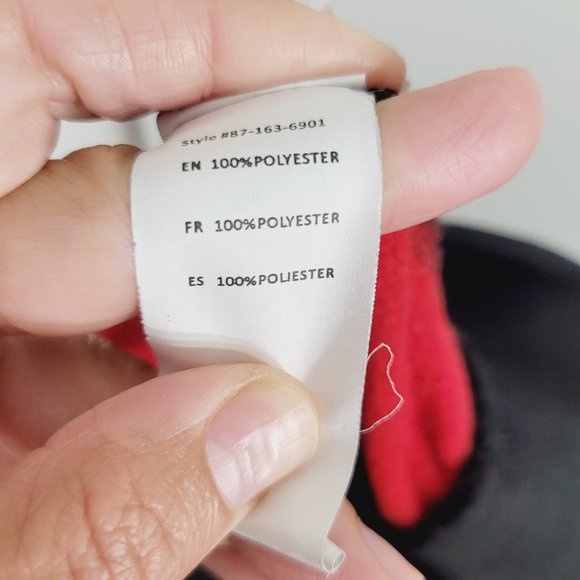 Rocawear Black Red Men's Pants Joggers Y2K Satiny Tie String Pocket Unisex Pants - Picture 7 of 16